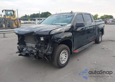 2024 Chevrolet Silverado 1500 4Wd Standard Bed Wt from USA, damaged, VIN 3GCPDAEK9RG134016